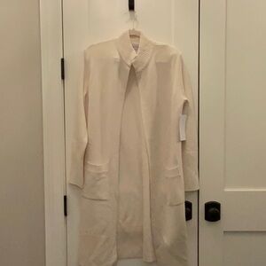 Athleta Spirit Refined Wool Cashmere Wrap Size Small Cream